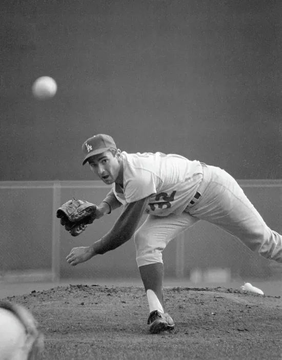Framed Print : Sandy Koufax Pitching in 1965 World Series Framed Print : Sandy Koufax Pitching in 1965 World Series