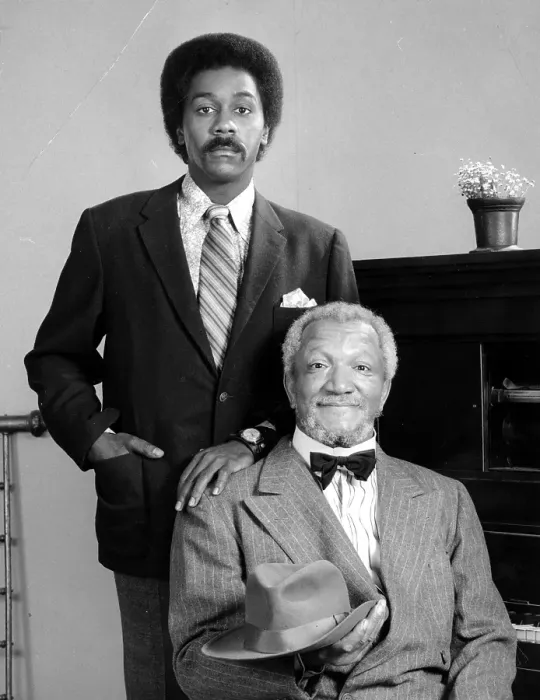 Framed Print : Sanford & Son TV Still Framed Print : Sanford & Son TV Still