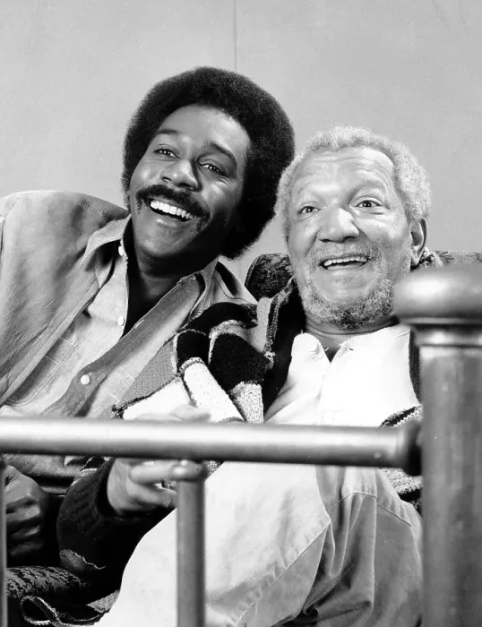 Framed Print : Sanford & Son TV Still Framed Print : Sanford & Son TV Still