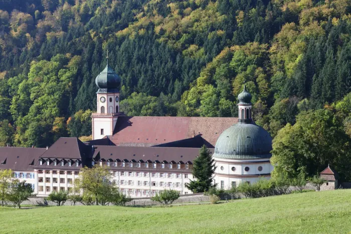 Framed Print : Sankt Trudpert Monastery, Munstertal, Black Forest, Baden-Wurttemberg, Germany Framed Print : Sankt Trudpert Monastery, Munstertal, Black Forest, Baden-Wurttemberg, Germany