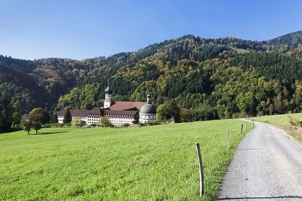 Sankt Trudpert Monastery, Munstertal, Black Forest, Baden-Wurttemberg, Germany