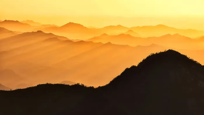 Framed Print : Sanqing Mountain Framed Print : Sanqing Mountain