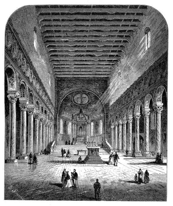 Framed Print : Sant apollinare Nuovo