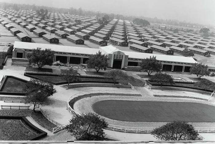 Framed Print : Santa Anita Assembly Center Framed Print : Santa Anita Assembly Center