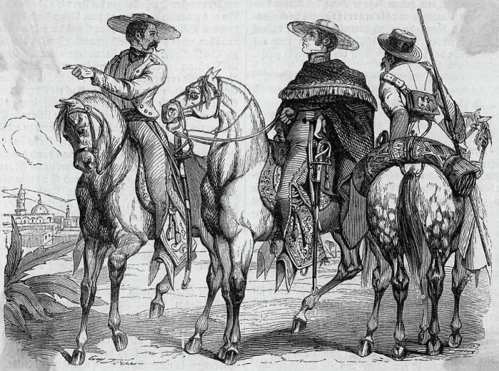 Framed Print : Santa Anna And His Adjutant Arista