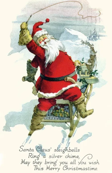 Framed Print : Santa Claus Sleighbells Framed Print : Santa Claus Sleighbells