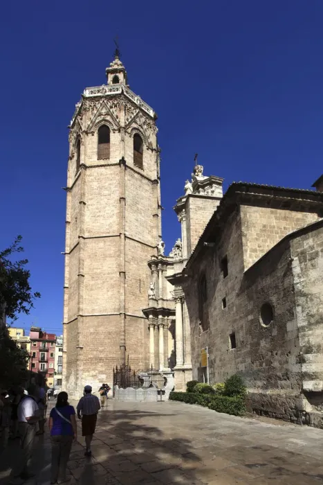 Framed Print : Santa Maria Cathedral and tower Valencia