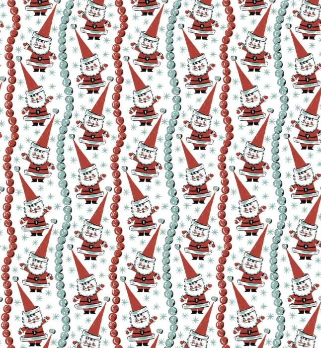 Framed Print : Santa Pattern Framed Print : Santa Pattern