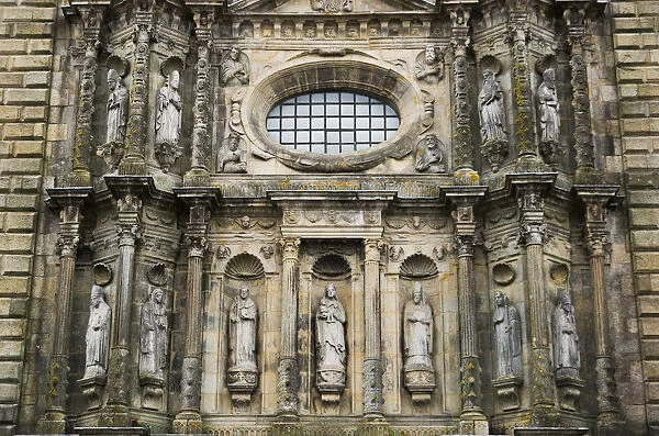 Santiago de Compostela cathedral facade