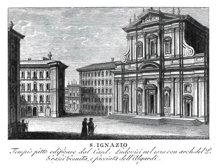 Framed Print : Sant'Ignazio di Loyola in Campo Marzio, Sancti Ignatii de Loyola in Campo Martio, St. Ignatius of Loyola on the Field of Mars, or Sant'Ignazio for short, church in Rome, Italy Framed Print : Sant'Ignazio di Loyola in Campo Marzio, Sancti Ignatii de Loyola in Campo Martio, St. Ignatius of Loyola on the Field of Mars, or Sant'Ignazio for short, church in Rome, Italy