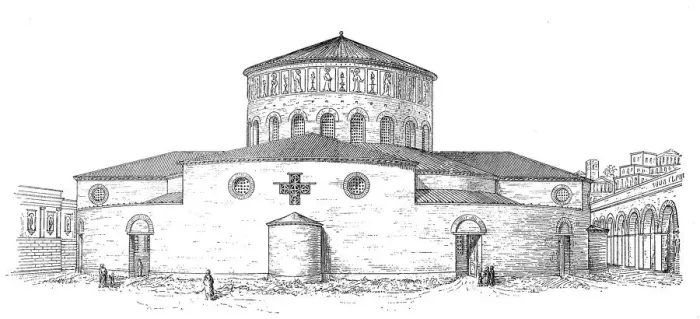 Framed Print : Santo Stefano Rotondo Basilica, Rome Framed Print : Santo Stefano Rotondo Basilica, Rome