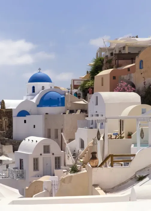 Framed Print : Santorini town Framed Print : Santorini town