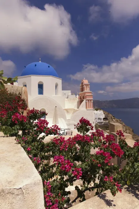 Framed Print : Santorini town Framed Print : Santorini town