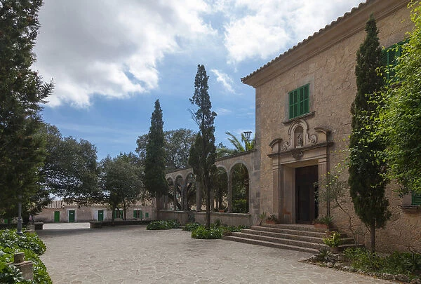 Santuari of Nostra Senyora de Cura sanctuary, Randa, Majorca, Balearic Islands, Spain