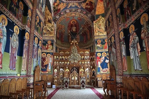 Saon Nunnery, Manastirea Saon, near Tulcea, Dobruja, Romania