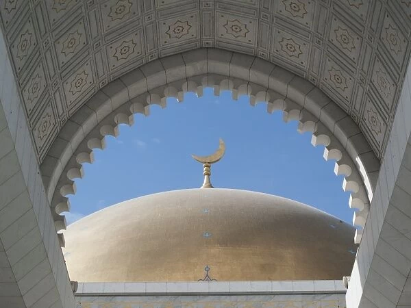 Saparmurat Niyazov (Turkmenbashi) mosque, near Ashgabat