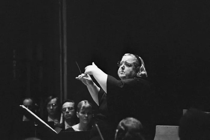 Framed Print : Sarah Caldwell Conducts New Orleans Symphony Framed Print : Sarah Caldwell Conducts New Orleans Symphony