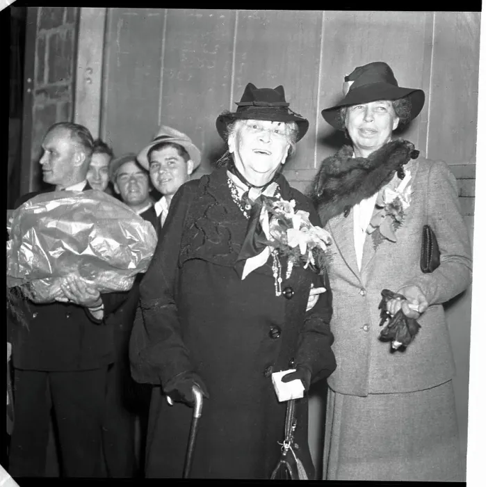 Framed Print : Sarah Delano Roosevelt Returns from Europe Framed Print : Sarah Delano Roosevelt Returns from Europe