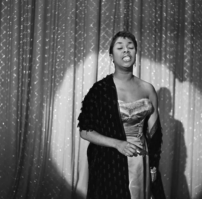 Framed Print : Sarah Vaughan On The Ed Sullivan Show Framed Print : Sarah Vaughan On The Ed Sullivan Show