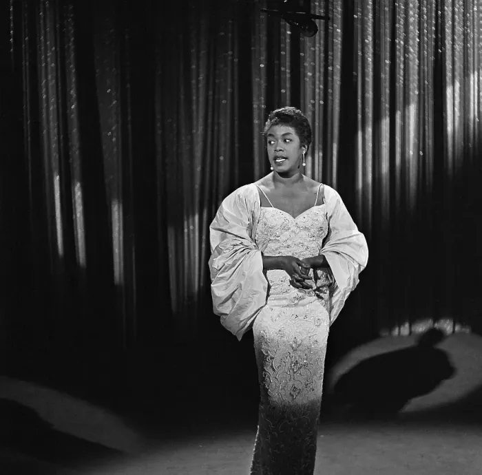 Framed Print : Sarah Vaughan On The Ed Sullivan Show Framed Print : Sarah Vaughan On The Ed Sullivan Show
