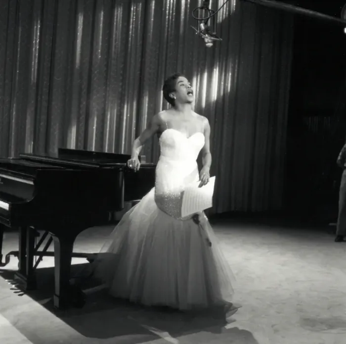 Framed Print : Sarah Vaughan On The Ed Sullivan Show Framed Print : Sarah Vaughan On The Ed Sullivan Show