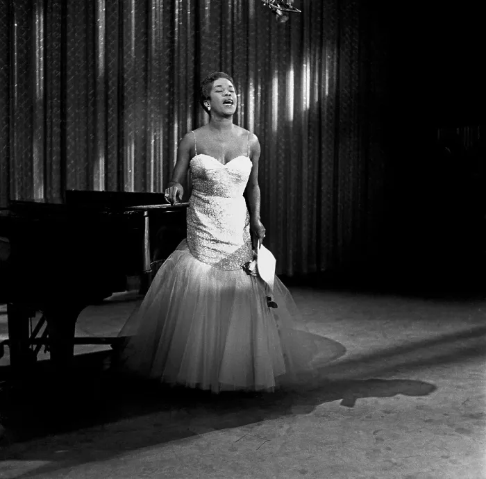 Framed Print : Sarah Vaughan On The Ed Sullivan Show Framed Print : Sarah Vaughan On The Ed Sullivan Show