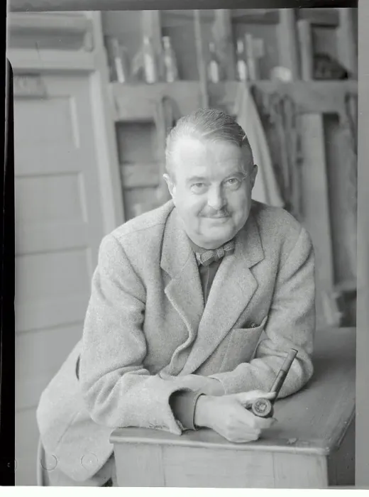 Framed Print : Sargeant Winthrop Holding a Pipe Framed Print : Sargeant Winthrop Holding a Pipe