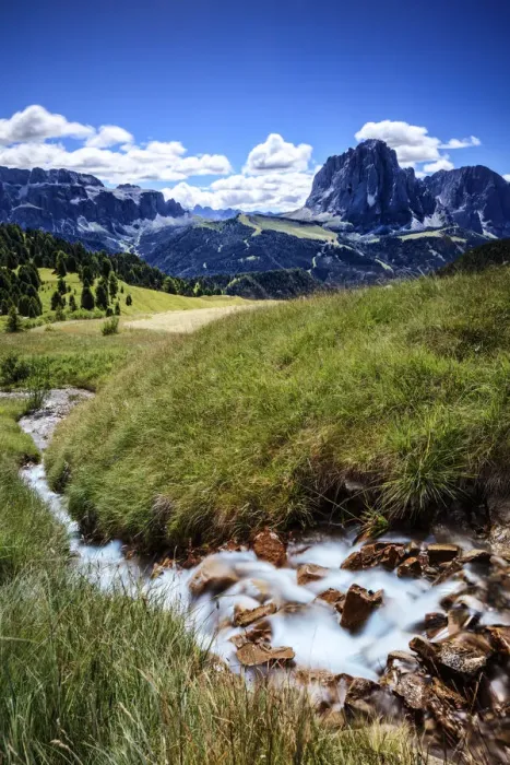 Framed Print : Sassolungo mountain Framed Print : Sassolungo mountain