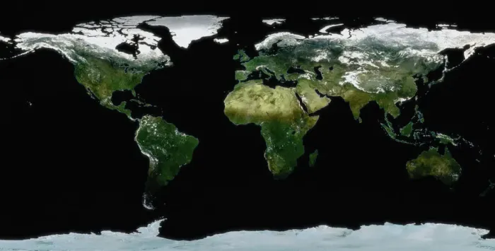 Framed Print : Satellite Image of Earth Framed Print : Satellite Image of Earth