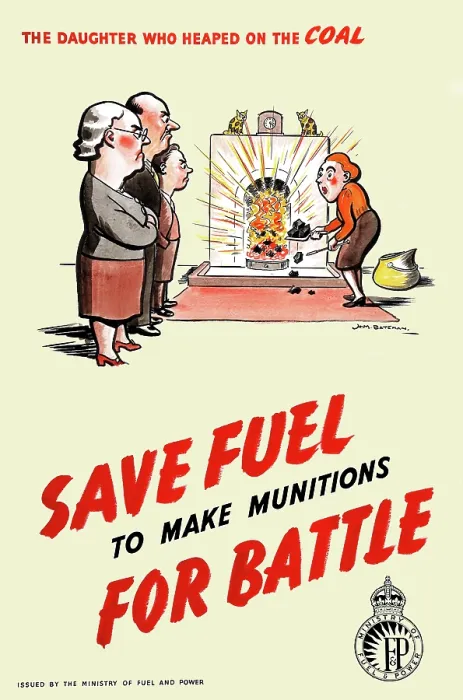 Framed Print : Save fuel to make munitions for battle - Daughter Framed Print : Save fuel to make munitions for battle - Daughter