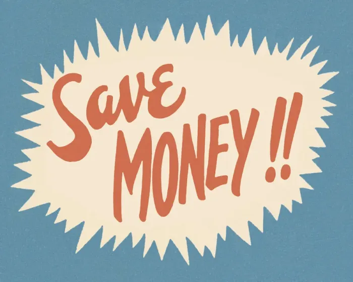 Framed Print : Save Money Framed Print : Save Money