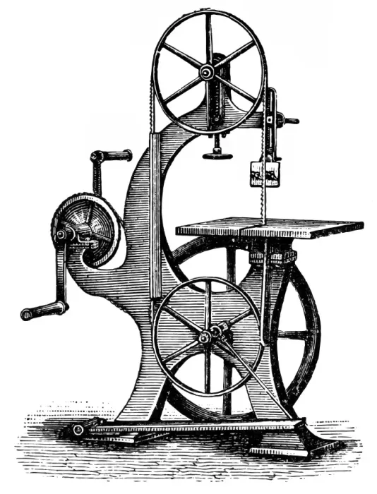 Framed Print : Saw for hand and foot operation Framed Print : Saw for hand and foot operation