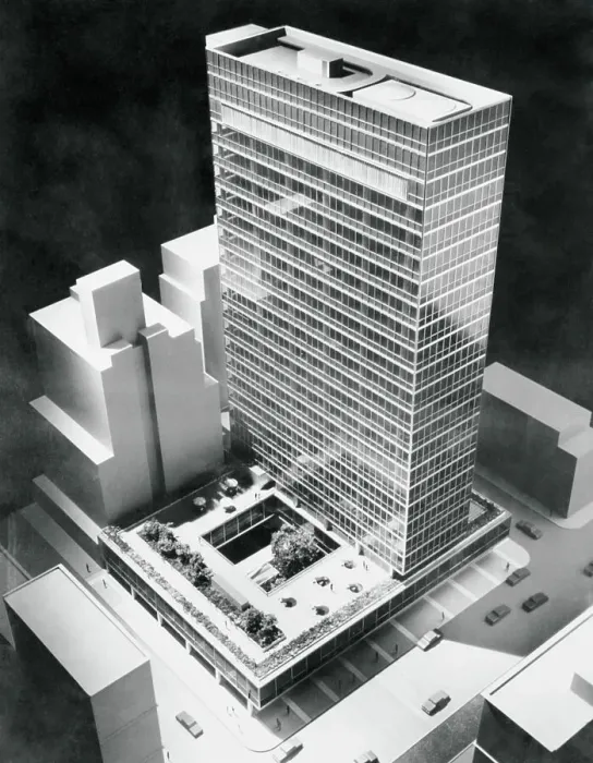 Framed Print : Scale Model of Stainless Steel Building Framed Print : Scale Model of Stainless Steel Building