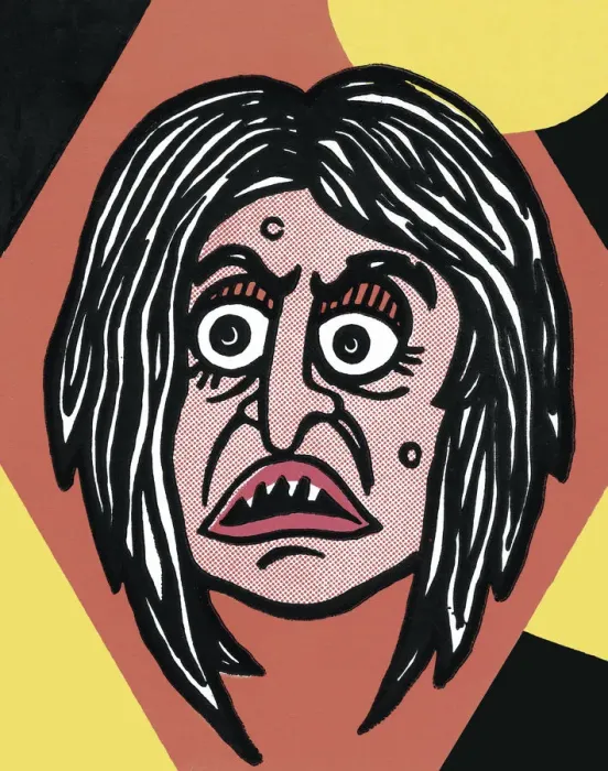Framed Print : Scary Face Framed Print : Scary Face
