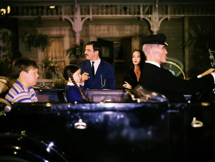 : Scene From The Addams Family Television Show : Scene From The Addams Family Television Show