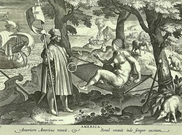 Framed Print : Scene from America Discoveries Framed Print : Scene from America Discoveries