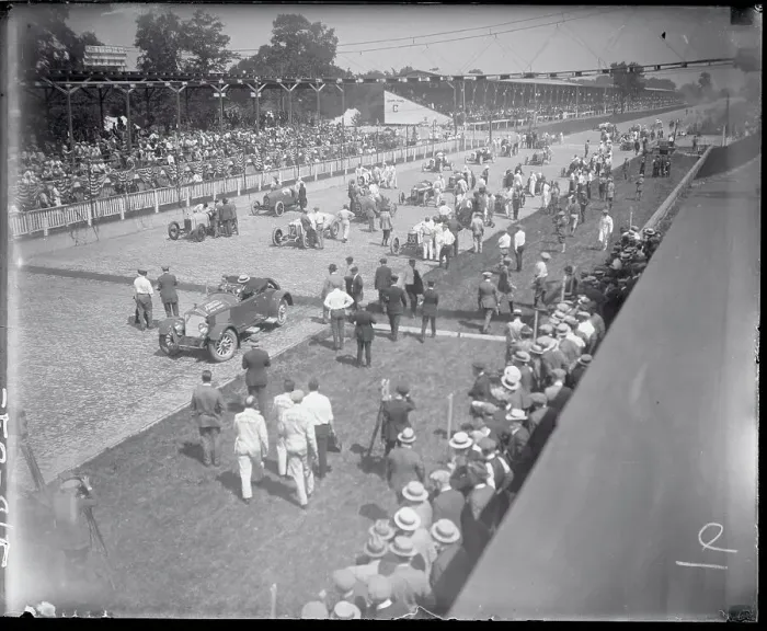 Framed Print : Scene Before Beginning of Indianapolis 500 Framed Print : Scene Before Beginning of Indianapolis 500