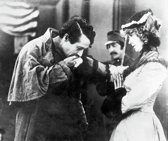 Framed Print : Scene from Birth of a Nation, 1915