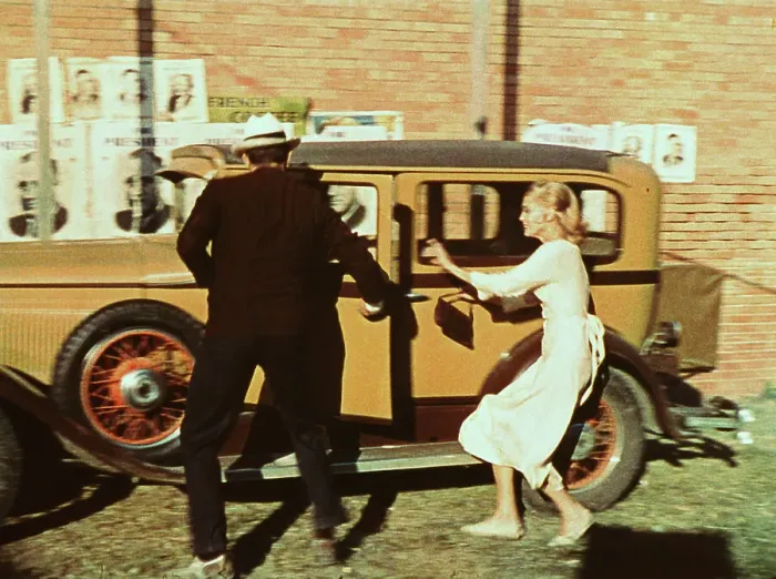 Framed Print : Scene from Bonnie and Clyde Framed Print : Scene from Bonnie and Clyde
