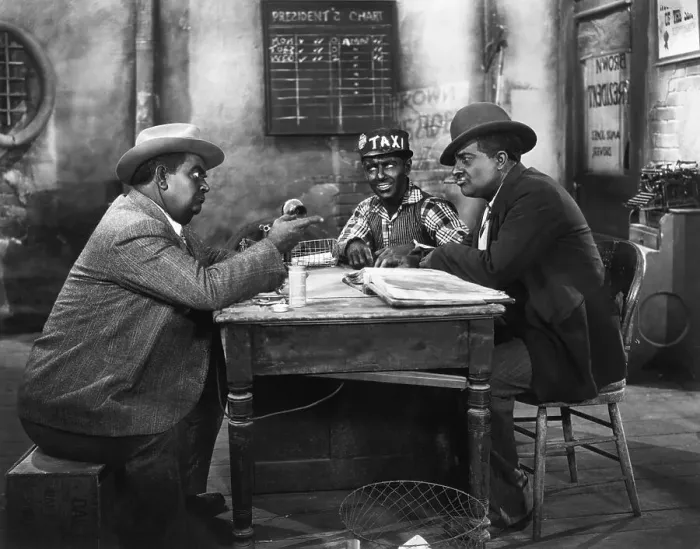 Framed Print : Scene from Check and Double Check Framed Print : Scene from Check and Double Check