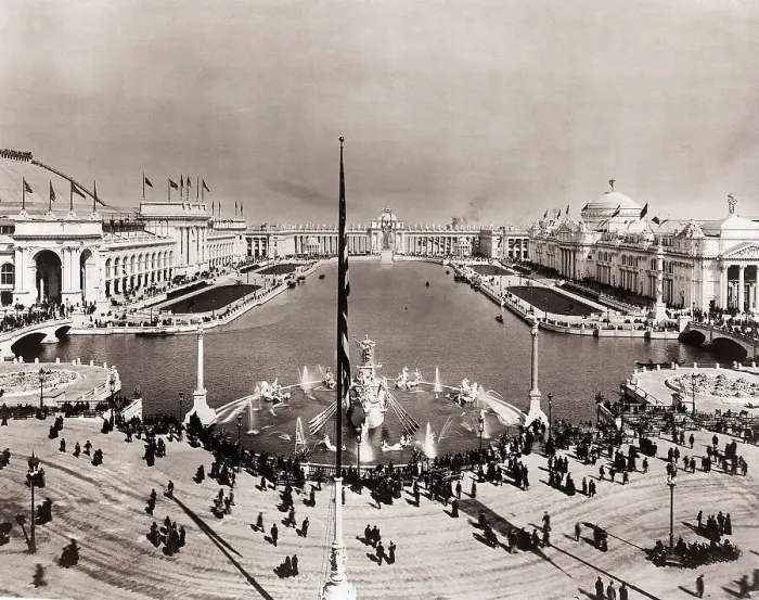 Framed Print : Scene from the Columbian Exposition Framed Print : Scene from the Columbian Exposition