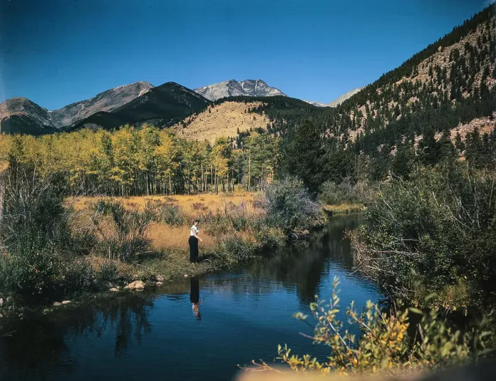 Framed Print : Scene in Estes Park Framed Print : Scene in Estes Park