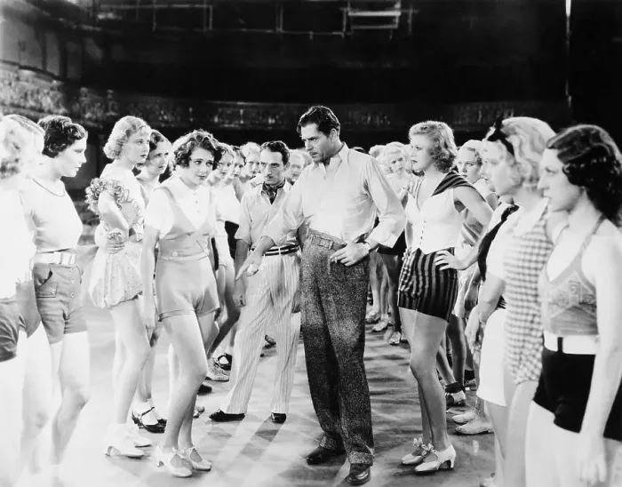 Framed Print : Scene From Film 42nd Street Framed Print : Scene From Film 42nd Street
