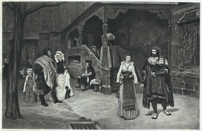 Framed Print : A Scene From Goethe'S Poem Faust Framed Print : A Scene From Goethe'S Poem Faust