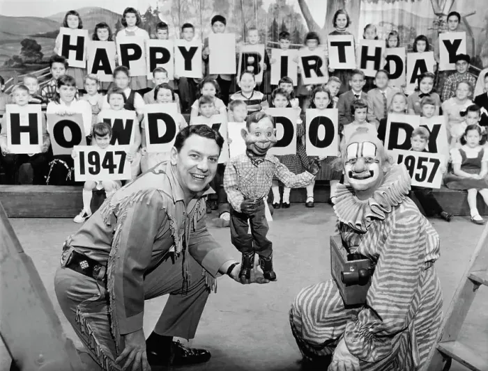 : Scene from Howdy Doody Show : Scene from Howdy Doody Show
