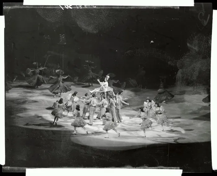 Framed Print : Scene From The Ice Follies Framed Print : Scene From The Ice Follies