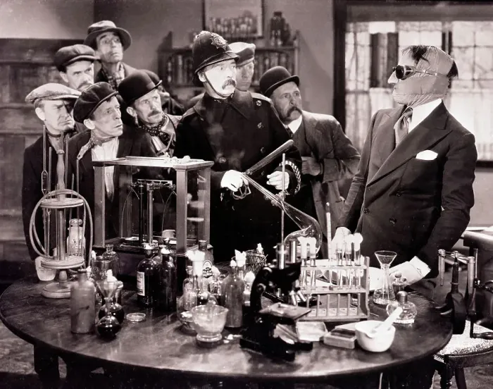 Framed Print : Scene from The Invisible Man Framed Print : Scene from The Invisible Man