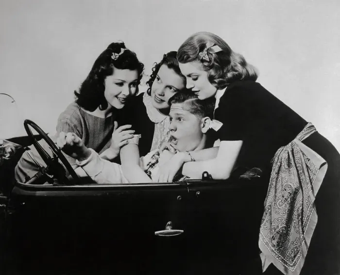 Framed Print : Scene from Love Finds Andy Hardy