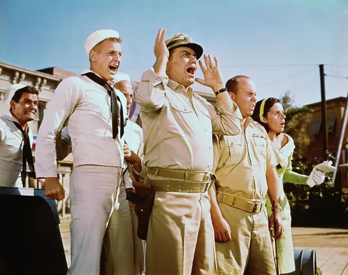 : Scene from McHale's Navy Television Program : Scene from McHale's Navy Television Program