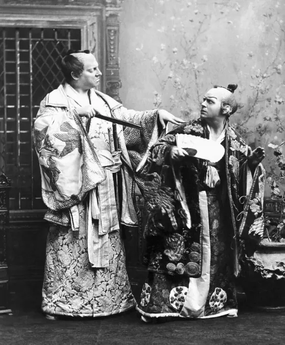 Framed Print : Scene From The Mikado